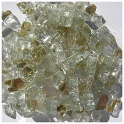 BluePrints 0.5 in. Golden Reflective Arctic Flame Glass