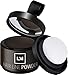Produktbild LEON MIGUEL Hair Line Powder - Ansatzpuder/Concealer | Haarverdichtung und Make-up zum Ansatz kaschieren | Wasserfest (Dunkelbraun)