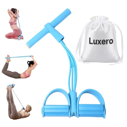 Luxero Gentle Fit Band—Durable Silicone Resistance Bands Designed Specifically for Home Workouts and Fitness—Full-Body Workout, Featuring Non-Slip Handles, Perfect for Fat Burning and Toning