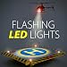 Eagle Pro Remote Control Helicopter Landing Pad - Complete Edition - Flashing LED Lights Installed - Suitable for RC Helicopters, Quadcopters, Drones, Syma Helicopters