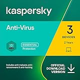 Kaspersky Anti-Virus 2023 | 3 Devices | 2 Years | PC | Online Code