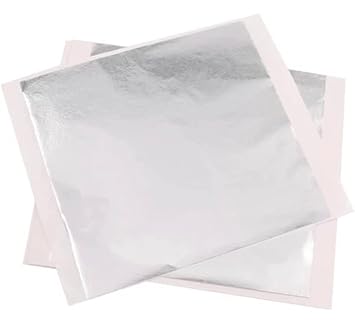 Italian Silver Leaf Sheets, 5.11