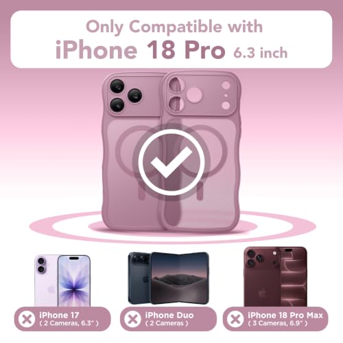 CAPRARO for iPhone 18 Pro Case for Women, Compatible with MagSafe by CAPRARO - Used condition - US$17.74