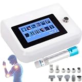 Shockwave Therapy Machine for Pain Relief,12 Mode & 11 Replaceable Massage Heads,Shock Wave Therapy Deep Muscle Massager,for Erectile Dysfunction Ed