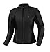 Produktbild SHIMA MONACO 2.0 Motorradjacke Damen - Atmungsaktive, Elastische mit CE Rücken, Schulter und Ellbogen Protektoren (Schwarz, XL)