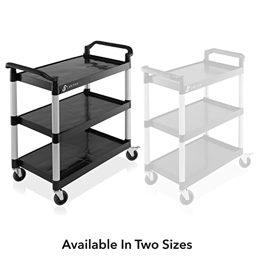 Jubilee Heavy-Duty 3-Tier Utility Service Cart With Wheels, 40.25" X 38.5" #TOP3
