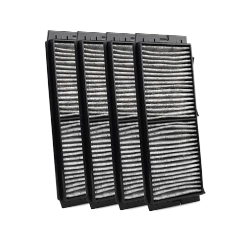 Image of 4-Pack Cabin Air Filters for Mazda 3 2010-2013, Mazda 3 Sport 2010-2014 | Replace#CF11672, Cabin Filter Automotive Replacement Passenger Compartment Air Filters Car Accessories