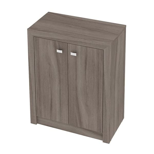 tecnomobili Office Cabinet with 2 Doors, Light Brown, 75 x 60 x 32 cm