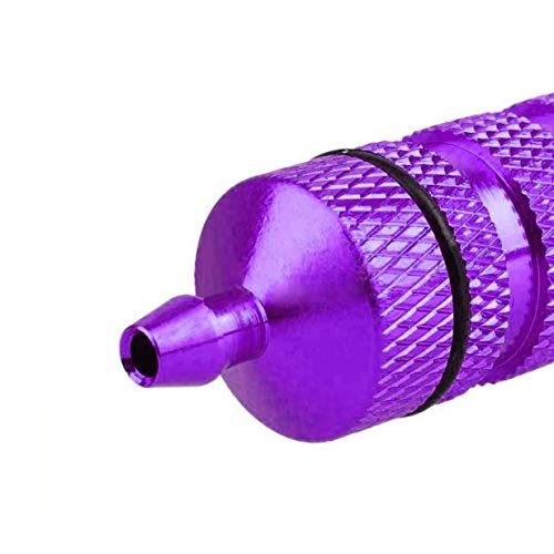 3Pcs Sharegoo Rc Aluminum Nitro Fuel Filter Compatible With Hsp Traxxas 1/8 1/10 Rc Nitro Car Buggy Truck,Purple #TOP4
