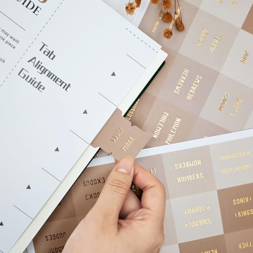 Pestañas de la Biblia de impresión grande para encontrar libros rápidamente 3