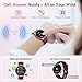 Smart Watches for Women, AMOLED Ultra-Clear Smart Watch for iPhone/Samsung/Android, Fitness Watch with Sleep/Health Monitor, Womens Smart Watch IP68 Waterproof, 120+ Sports Modes Ladies Watches