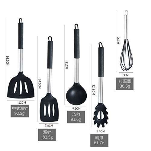 Mjwdp 14Pc Heat Resistant Nylon Cookware Set Nonstick Cooking Tools Kitchen & Baking Tool Kit Utensils Spoon Accessories #TOP1