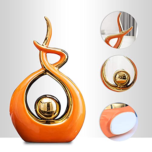 Norrclp Home Decor Modern Abstract Art Ceramic Statue Table Decorations For Dining Room Living Room Office Centerpiece #TOP2