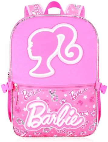 Barbie Backpack and Lunch Box Bundle for Girls School Set + More - 1