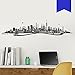 Produktbild WANDKINGS Wandtattoo Skyline Ruhrpott mit Fluss 120 x 27 cm - Azurblau - 35 Farben zur Wahl