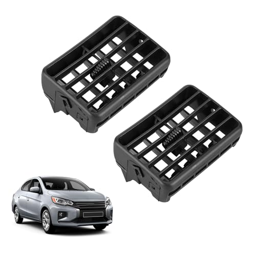 Laueily 2Pcs AC Air Heater Dash Bezel Vents Compatible for