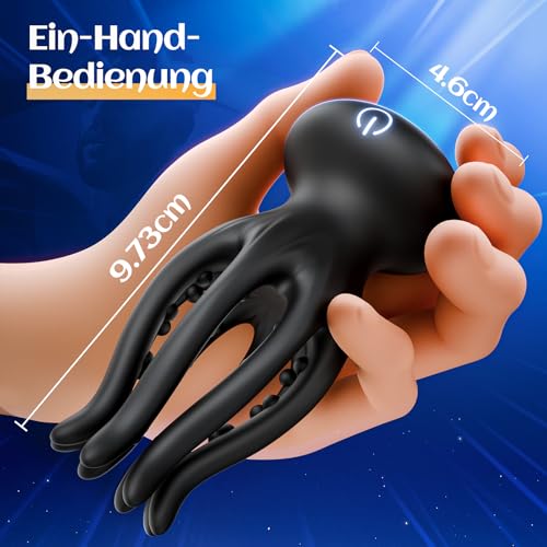 Sex Spielzeug für die Männer Paare Extrem Masturbieren für Männer, KI-Interaktion 10 Modi Penis Nippel Vibrator Eichel Stimulation Masturbator, Eichelvibrator Vibratorensets Sexspielzeug Taschenmuschi