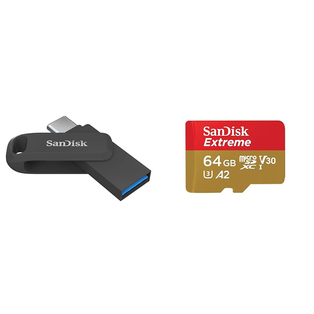 SanDisk Ultra Dual Drive Go USB Type C Pendrive for Mobile (Black, 128 GB, 5Y - SDDDC3-128G-I35) (B0BQGCQH8H) Amazon Price History, Amazon Price Tracker
