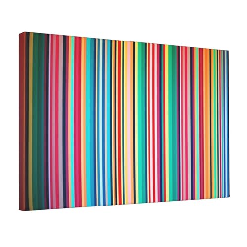 Toile de fond à rayures colorées YoupO pour illuminer votre chambre