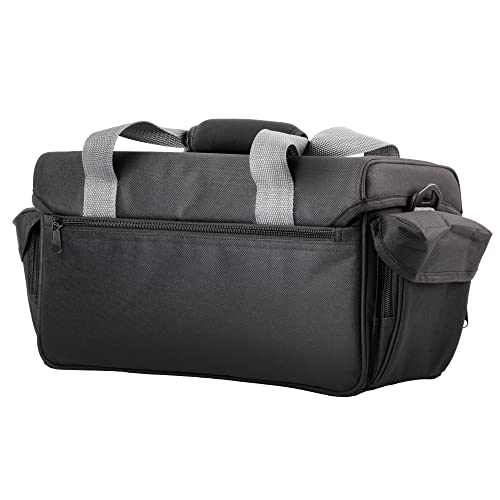Ultimaxx Large Water Resistant Gadget Bag With Dual Buckles & Pockets For Sony,Nikon, Canon, Olympus, Pentax, Panasonic, Samsung & Many More Slr Cameras & Camcorders #TOP1