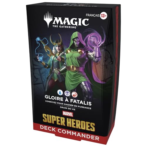 Deck Commander Magic: The Gathering | Marvel Super Heroes - Gloire à Fatalis (Version Française)
