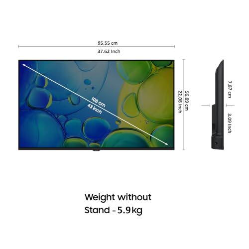 Image of Samsung 108 cm (43 inches) FHD Smart LED TV UA43F5650FUXXL