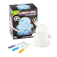 CRAYOLA Light Ups: Ghost | Washable Ghost Halloween Night Light | Colour, Wash, Repeat! | Batteries Not Included | For Ages 3+