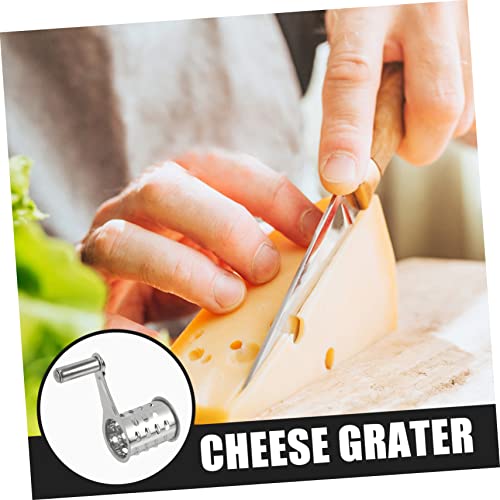Rallador de queso manual giratorio PRETYZOOM 2 piezas miniatura 4