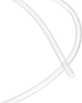 DMiotech Silicone Tubing Clear Plastic Tube, 2mm ID x 3mm OD 6ft2m Silicone Tube Flexible Hose