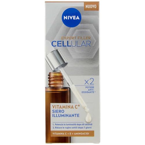 NIVEA Cellular Expert Filler Vitamin C Aufhellendes Serum, 30 ml, Anti-Falten und Antioxidans… – Ansicht 1