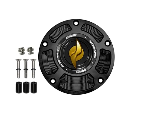 Bouchon essence Accossato or pour votre session circuit en CBR 1000 RR