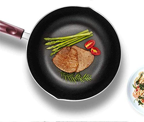 Wok antiadherente estilo japonés 32 cm fondo plano miniatura 5