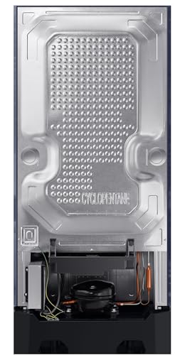 Image of Samsung 189 L, 5 Star, Digi-Touch Cool Digital Inverter, with Display Direct-Cool Single Door Refrigerator (RR21C2F25NK /HL,Orange Blossom Blue, Base Stand Drawer)