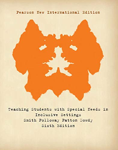 Teaching Students with Special Needs in Inclusive Settings: Pearson New ...