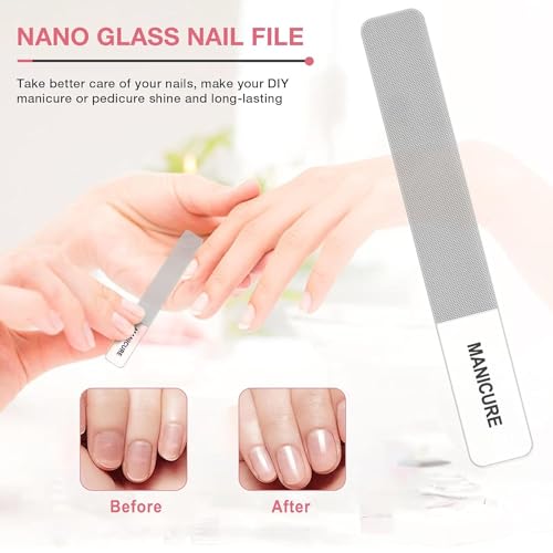 GRACIOUS MART 12pcs Nail Clipper Manicure Set Pedicure Care Tools Stainless Steel Women Grooming Kit Travel Case (PINK)