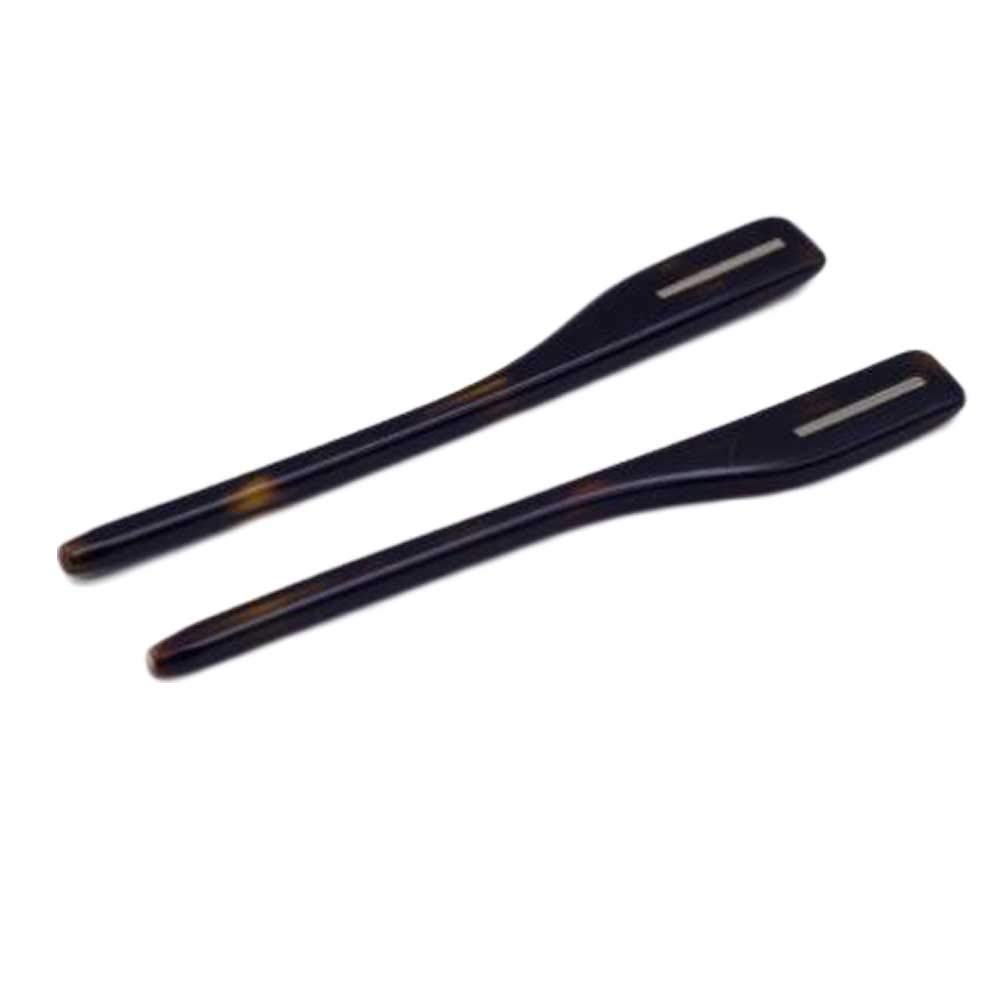 RJGFDSAPO Eyeglass Replacement Arm Legs, Glasses Temple End Tips Acetate 70mm Length 1.5mm Inner Diameter 2 Pairs