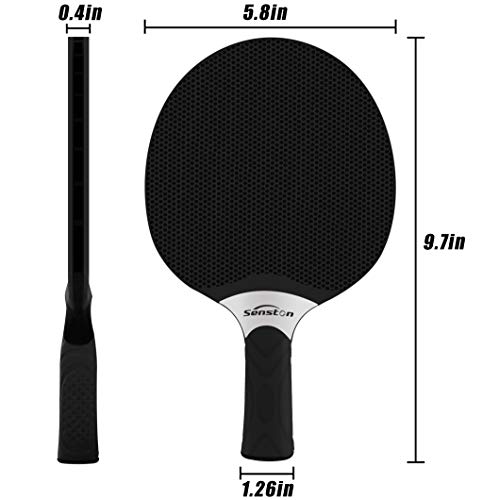 image for Senston Table Tennis Rackets Set, Professional Table Tennis Racket wit
