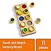 Excellerations Touch and Match Board for Kids Sensory Toy Classroom or Home School Activity (Item # TM)