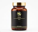 Vital Aurea Zink Hochdosiert (32mg) - Hoch Bioverfügbares Zinkbisglycinat - Vegan, Laborgeprüft, Presslinge, 180 Stück, 3 Monate