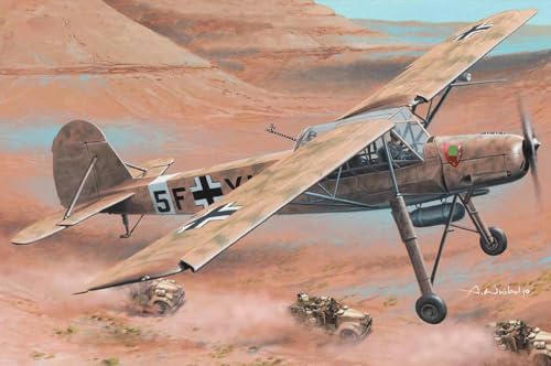 ホビーボス 1/35 ドイツ空軍 Fi156C-3/Trop シュトルヒ 偵察機 プラモデル 80181のサムネイル