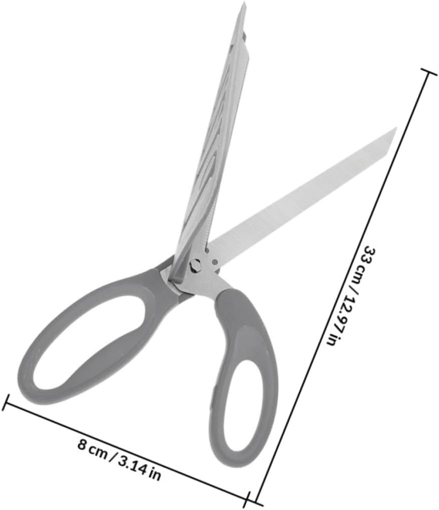 Detachable Stainless Steel Pizza Scissors 2pcs with Plastic Handle Kitchen Shears Pizza Cutting Tool for Household Use Random Color