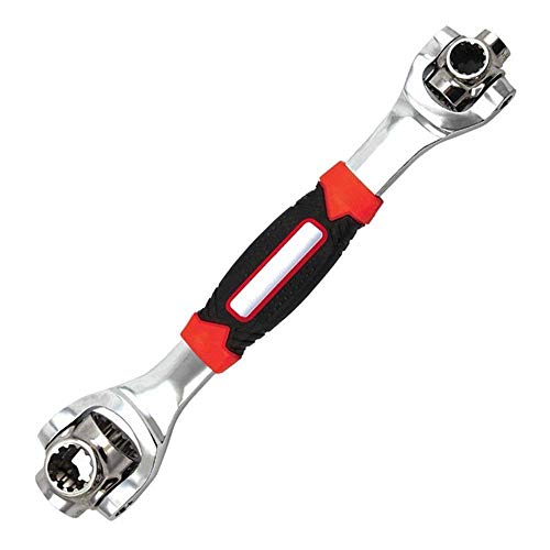 llaves de vaso 48 En 1,Profesional Llave De Múltiples Zócalos Herramientas De 6 Puntos,Torx,Universal Muebles Reparación de Coche con una cabeza giratoria de 360 °