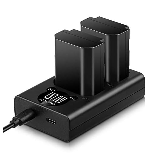 ENEGON 2X Sony NP-FZ100 Batería de Repuesto con Cargador de Pantalla LED para Sony Alpha 9, Sony Alpha 9R, Sony A9, Sony A9R, Sony Alpha 9S, Sony A7III, Sony A7RIII, Sony A7R3, Sony A7R4, Sony A7RIV.