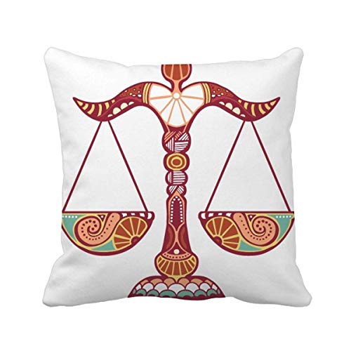 Housse de coussin zodiaque aux finitions soignées pour fauteuil