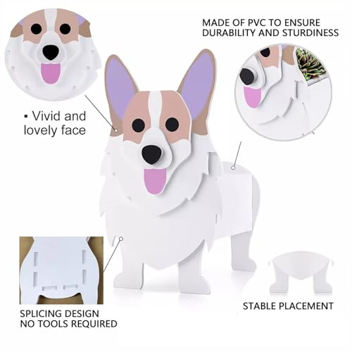Support pour bonsaï Coton de Tulear idée cadeau originale pour amoureux de jardinage