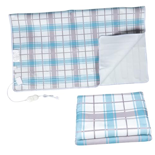 NOLITOY Manta Eléctrica Doble para Cama Cubrecolchón Térmico Manta De Invierno Reutilizable Hogar o Dormitorio