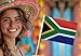 25 Pack South Africa Handheld Small Flag,Mini South Africans Hand Held Miniature Stick Decor