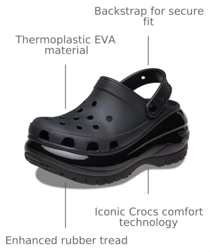 Image of Crocs Unisex Adult Mega Crush Clogs