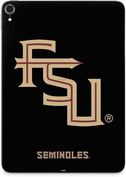 Skinit Decal Tablet Skin Compatible with iPad Pro 12.9in (2020) - Officially Licensed Florida State FSU Seminoles Black Design