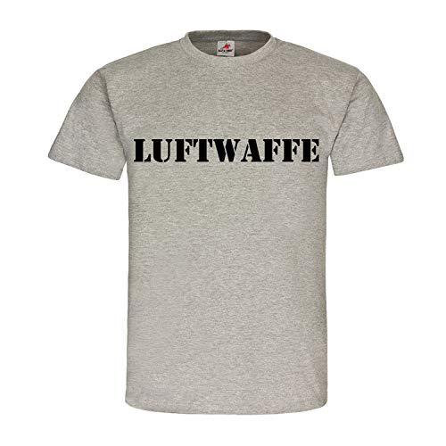 T-shirt aviateur LW Army allemand gris vêtement militaire S